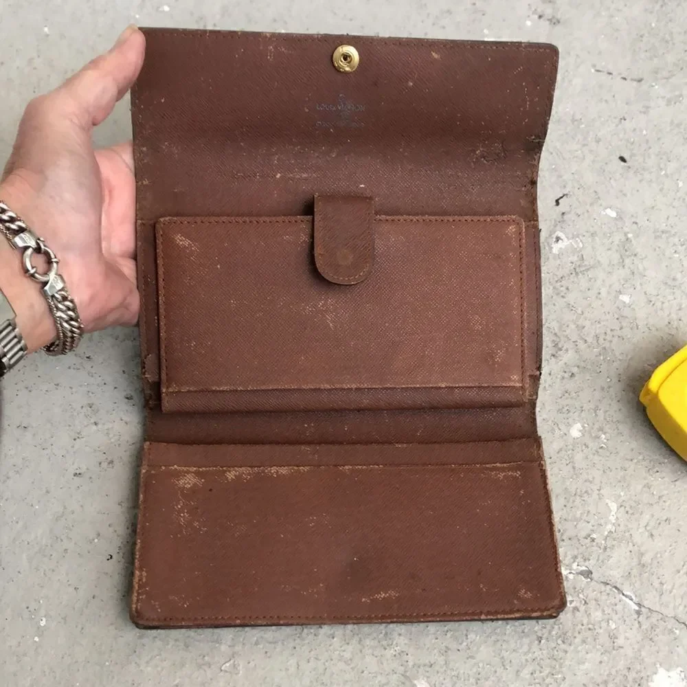 Vintage Louis Vuitton trifold wallet